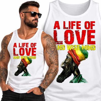 TANK TOP  A LIFE OF LOVE BIALA
